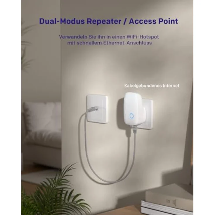 STRONG WiFi Dual Band 1200 Mbps Range Extender, weiß, zur Erweiterung der Wi-Fi-Abdeckung, ideal für Streaming und Home Office – Bild 6
