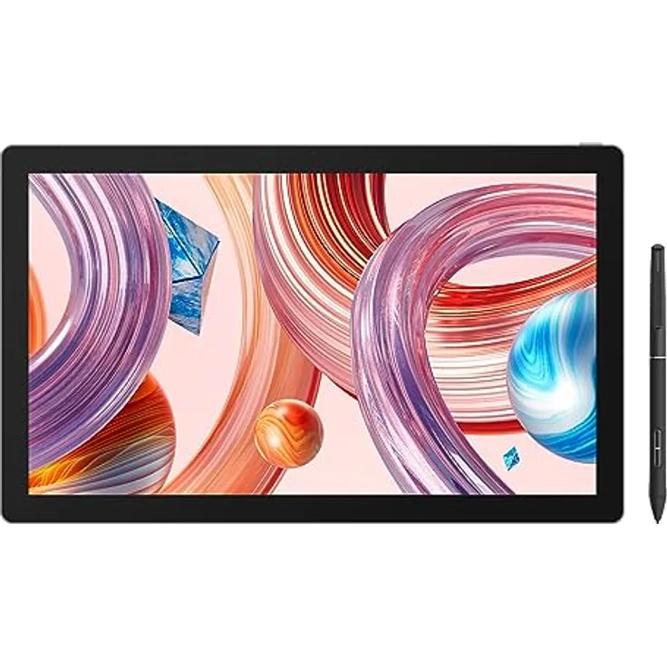Huion Kamvas Studio 16 15,8-Zoll Standalone Grafiktablett, mit 16GB RAM & 512GB SSD, 2560 x 1440 QHD Volllaminierung, Computer, Pen Display All-in-1 Zeichentablett, ideal für Home-Office & E-Learning
