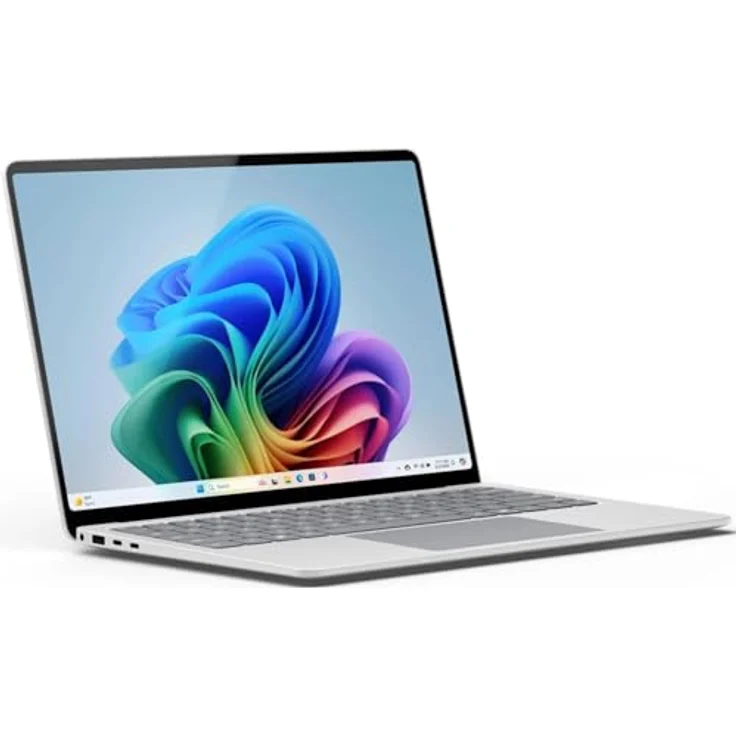 Microsoft Surface Laptop Copilot+ PC 7th Edition, Snapdragon X1P, 16GB RAM, 256GB, 13.8" Touch, 2304x1536 @120Hz, WiFi7, Bluetooth, Platin – Bild 3