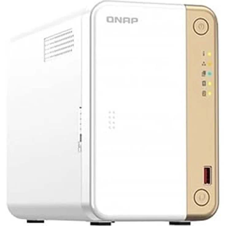 Qnap TS-262-4G | 2-Bay, 2 x M.2 Slots, 2.5GbE Desktop NAS, 2-Bay 4GB RAM – Bild 4