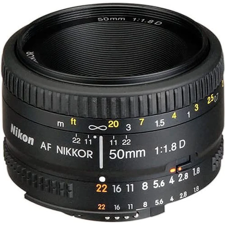 Nikon AF Nikkor 50mm 1:1,8D Objektiv (52mm Filtergewinde) – Bild 2
