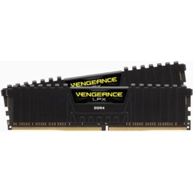 Corsair Vengeance LPX 16GB (2x8GB) DDR4 2400MHz C16 XMP 2.0 High Performance Desktop Arbeitsspeicher Kit, Schwarz - Preisvergleich – Bild 2