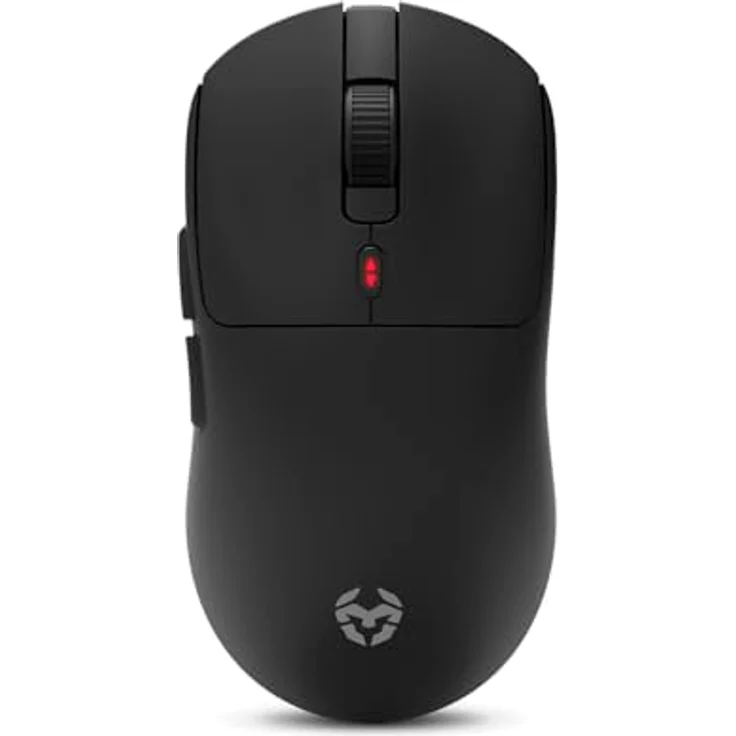 KROM KLEVER BLACK - Ultraleichte kabellose Gaming-Maus, 55 Gramm, optischer Präzisionssensor Pixart PMW 3325, 6 Tasten, 6 DPI-Stufen bis zu 10000, Schwarz – Bild 1