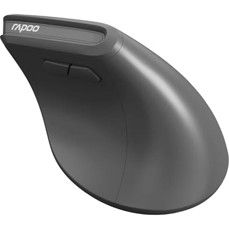 Rapoo EV310M, Optische Büro Maus mit 2400 DPI, Vertikale Ausführung, RF Wireless + Bluetooth, Schwarz – Bild 5