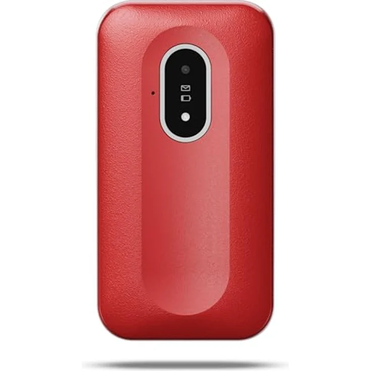 Doro Leva L20 Seniorenhandy, großes Display im Querformat – leistungsstarker HD-Sound – Kamera – Unterstützungstaste mit GPS-Ortung – Basic-Telefon ohne Internet (Rot & Weiß) by Doro – Bild 2