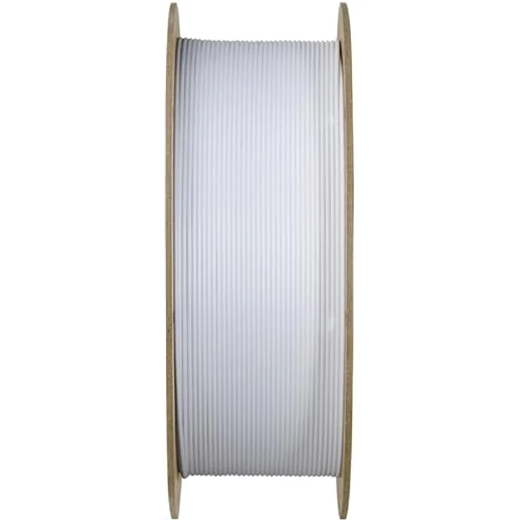 Polymaker PolyLite PLA, 1.75mm 3D-Druckmaterial, 1kg, Cold White, Jam-Free Technologie und hohe Wärmebeständigkeit bis 140˚C – Bild 3