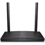 TP-Link Archer VR400 AC1200 Wireless MU-MIMO VDSL/ADSL Dual-Band Router, Wi-Fi Speed Up to 1.2 Gbps, OneMeshTM, 4 x Gigabit Ports, Easy Setup