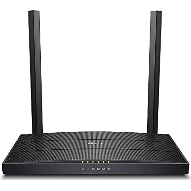 TP-Link Archer VR400 AC1200 Wireless MU-MIMO VDSL/ADSL Dual-Band Router, Wi-Fi Speed Up to 1.2 Gbps, OneMeshTM, 4 x Gigabit Ports, Easy Setup
