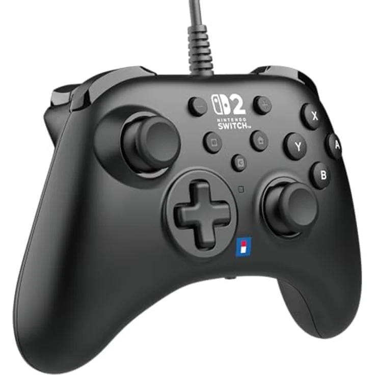 Hori HORIPAD Turbo Controller für Nintendo Switch 2, ergonomisch, programmierbare Rücktasten, Turbo-Funktion, kabelgebunden – Bild 3