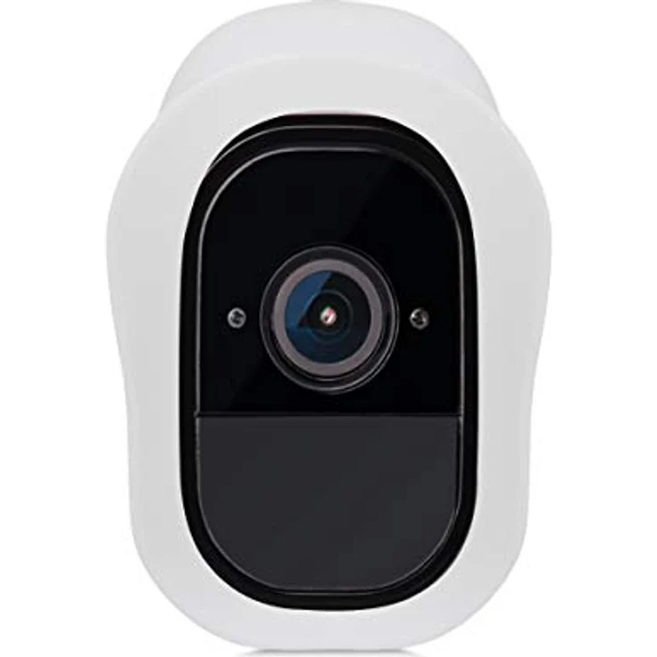 kwmobile 2X Hülle kompatibel mit Arlo Pro/Pro 2 Smart - Silikon Security Camera Cover Schutzhülle Kamera - Weiß – Bild 4