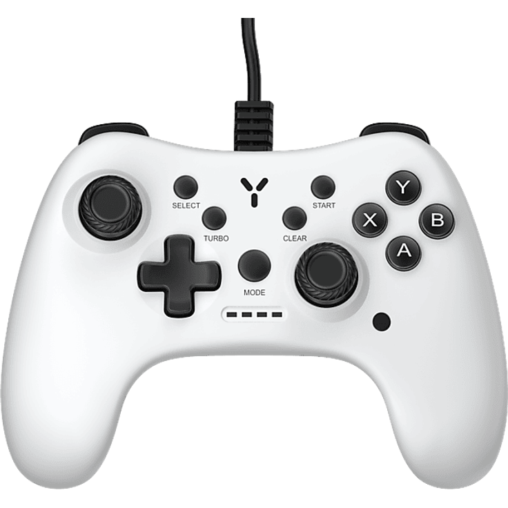 ISY IGP-1000-WT, Wired Gaming Controller in Weiß für Android und PC