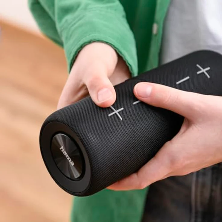 Hama Twin 4.0, 30 W Bluetooth Lautsprecher IP67, teilbar, bis 12 h Laufzeit, schwarz – Bild 12