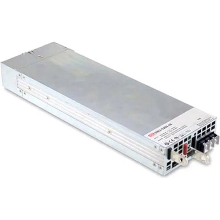 MEAN WELL DBU-3200-24, Bleiakku-Ladegerät mit 24V und 110A max. Ladestrom, programmierbare 3-Stufen-Ladung, hohe Effizienz und universeller AC-Eingang