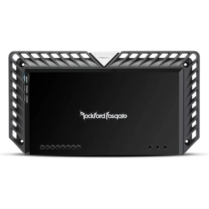Rockford Fosgate POWER T1000-4ad, 4-Kanal Class-ad Verstärker mit 4 × 250 W RMS und C.L.E.A.N. Setup-System
