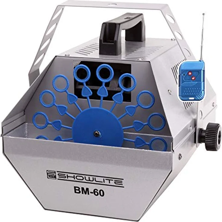 Showlite BM-60 Seifenblasenmaschine mit Fernbedienung – Bild 2