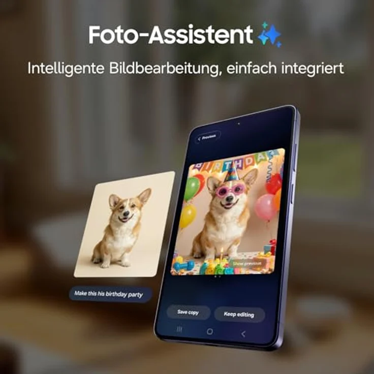 Samsung Galaxy S26 Ultra AI Smartphone, Android-Handy ohne Vertrag, 256 GB Speicher, Cobalt Violet – Bild 6