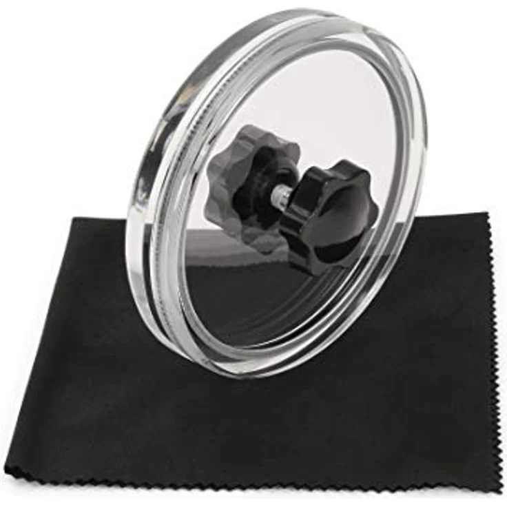 Dynavox Labelschutz LP120, Schutz des Labels von Vinyl-Schallplatten, Acryl – Bild 1