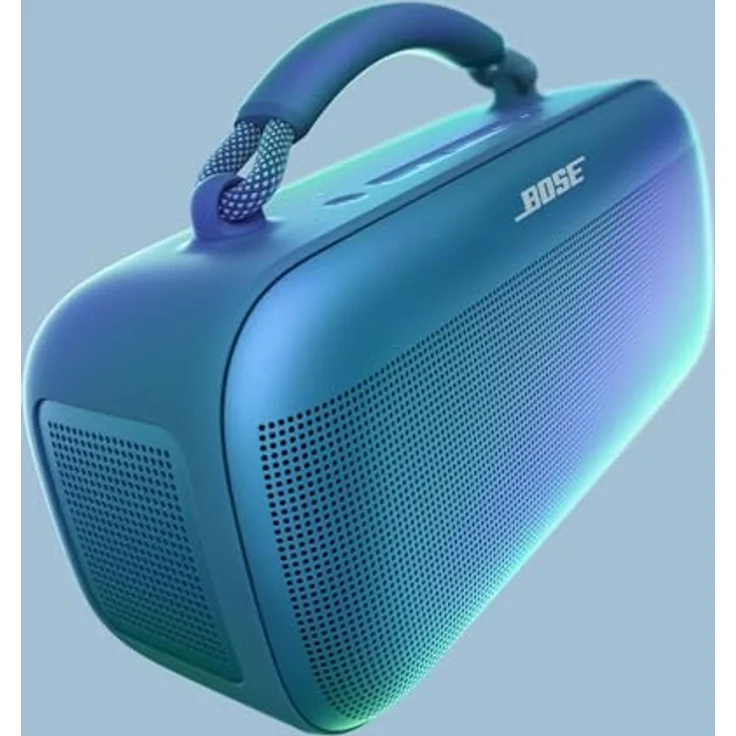 Bose Neuer Tragbarer SoundLink Max Lautsprecher, großer, wasserdichter Bluetooth-Lautsprecher, bis zu 20 Stunden Akkulaufzeit, USB-C, integrierter 3,5 mm AUX-Eingang, Dämmerungsblau – Bild 2