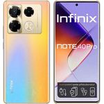 Infinix Note 40 PRO 12GB/256GB, Dual-Sim, Schnellladung, GPS, NFC Smartphone (6,78 Zoll, 256 GB Speicherplatz, AMOLED Display, Gorillaglas) in Schwarz