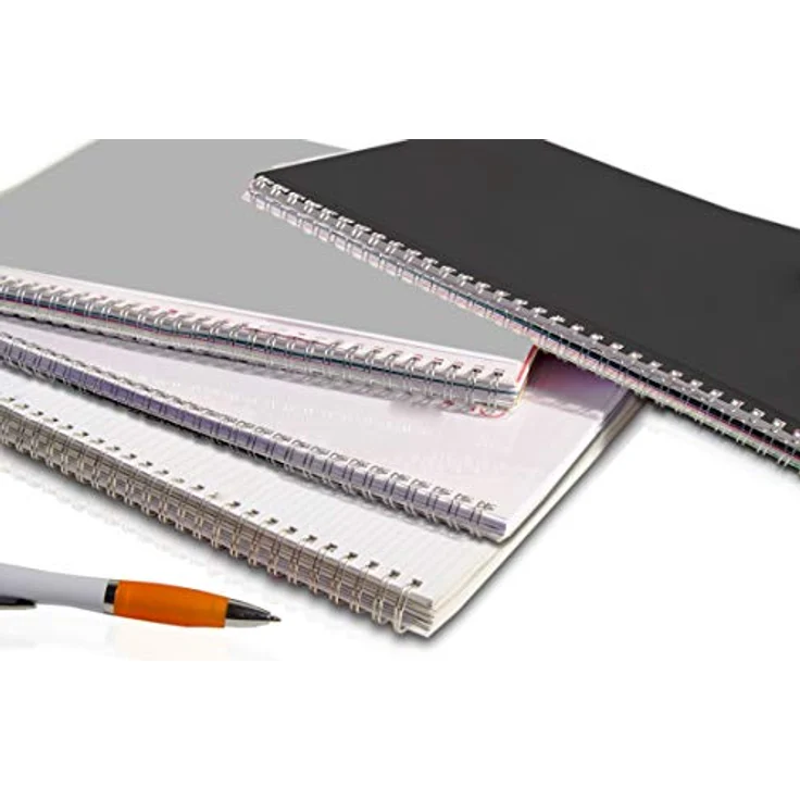 Peach PW064-07 Drahtbindeset für 20 Dokumente DIN A4, 60-teilig, mit 6mm Bindekapazität, inklusive Deck- und Rückseiten, in A4-Format, Bürotechnik – Bild 3