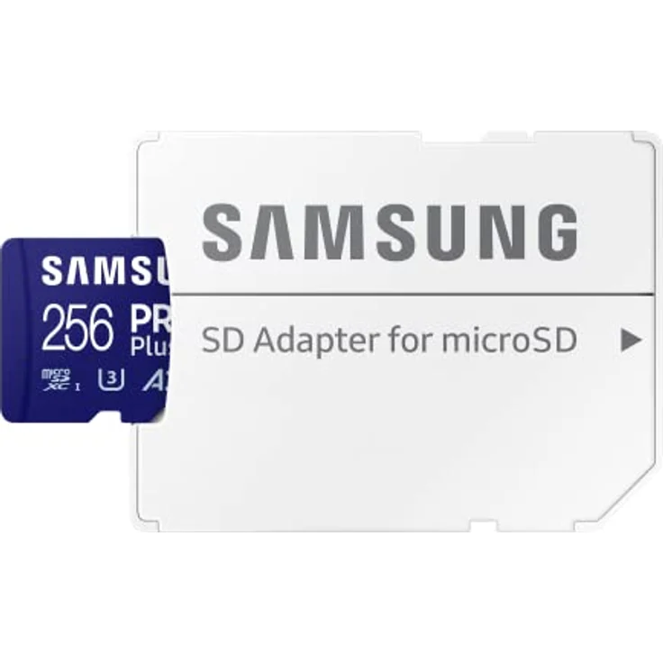 Samsung PRO Plus microSD Speicherkarte (MB-MD256SA/EU), 256 GB, UHS-I U3, Full HD & 4K UHD, 180 MB/s Lesen, 130 MB/s Schreiben, Karte für Smartphone, Drohne oder Konsole, inkl. SD-Adapter (2023) – Bild 5