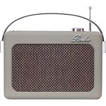 Silva Schneider Mono 1968 BT Portable-Retro-Radio, grau