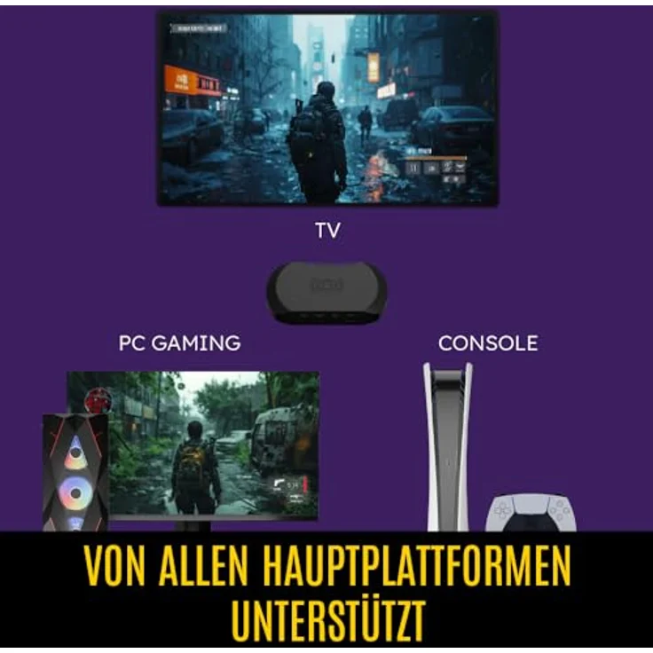 Streamplify CAPTURE 4K Externe Capture Card, 2160p30 Aufnahmen, HDMI-Passthrough 2160p60, USB 3.0, 2x HDMI, 2x Audio-In für PC, Xbox, PS5, Nintendo – Bild 9