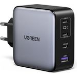 UGREEN Nexode 200W GaN USB C Ladegerät, 4 Ports PD 3.1 Charger mit 140W Schnellladefunktion, kompatibel mit MacBook, iPhone und Galaxy Serien