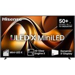 Hisense 110UXNQ R Mini LED Smart TV, 2,79 m (110"), 4K, WLAN, Schwarz, Grau, Dolby Atmos