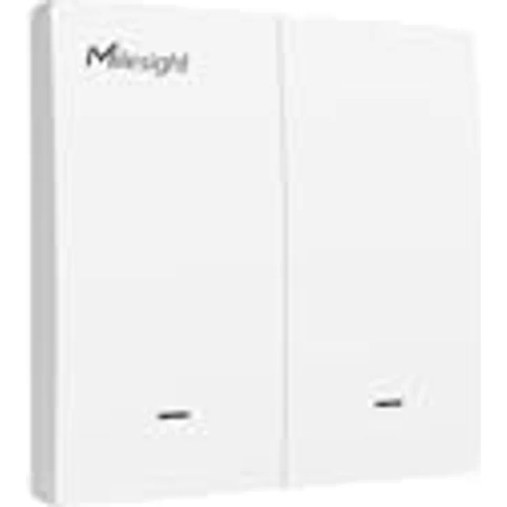 Milesight IoT Wall Switch LoRaWAN 3-Wire 2 Button, WS502-868M-3W-W11-EU
