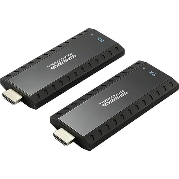 SpeaKa Professional HDMI® HDMI-Funkübertragung (Set) über Heimnetzwerk (IP-basiert) 30 m