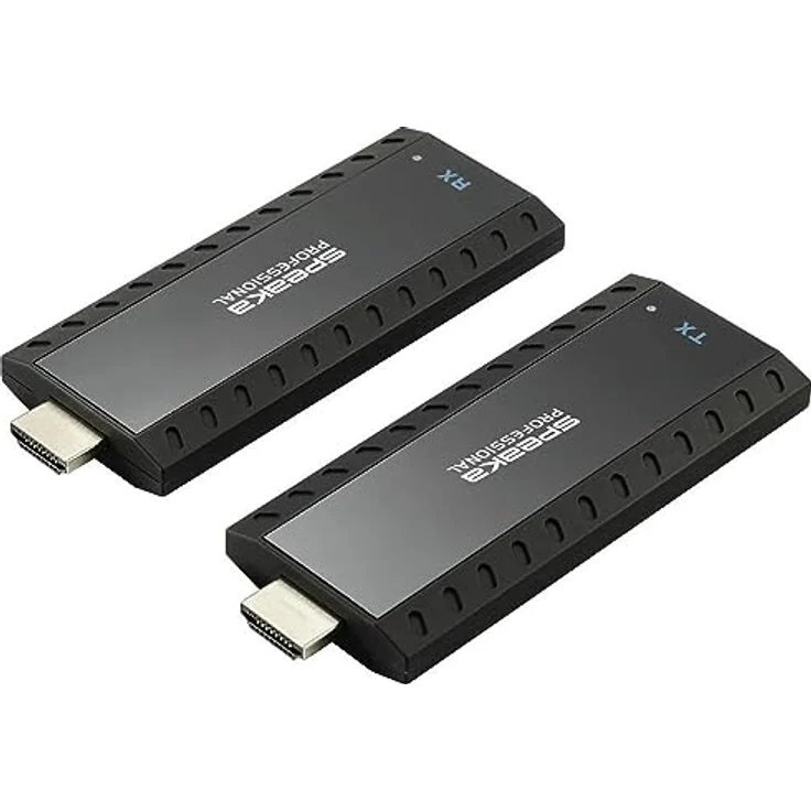 SpeaKa Professional HDMI® HDMI-Funkübertragung (Set) über Heimnetzwerk (IP-basiert) 30 m – Bild 1
