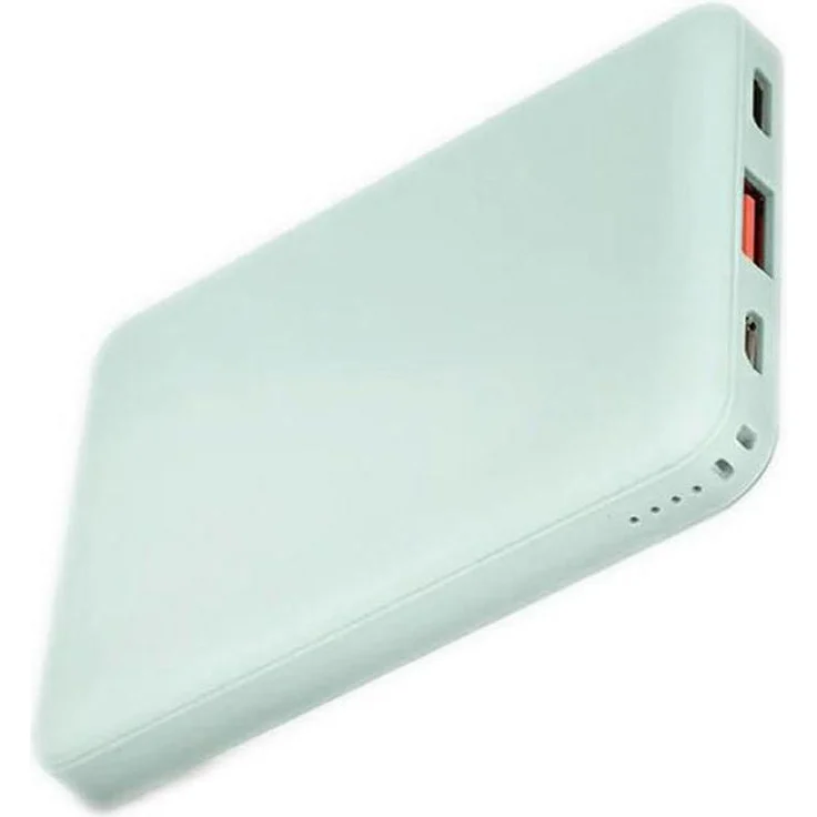 Uniq Fuele mini, Powerbank mit 8000 mAh, 18W Power Delivery, kompakt, Violett/Grün