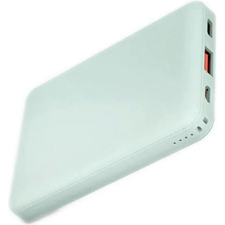 Uniq Fuele mini, Powerbank mit 8000 mAh, 18W Power Delivery, kompakt, Violett/Grün