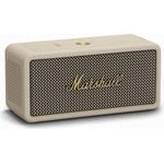 Marshall Emberton II tragbare Bluetooth Lautsprecher, kabellos, koppelbar, IP67 Staub und wasserfest, über 30 Stunden Spielzeit, Schnellladung, Innen- und Außenlautsprecher - Champagner 