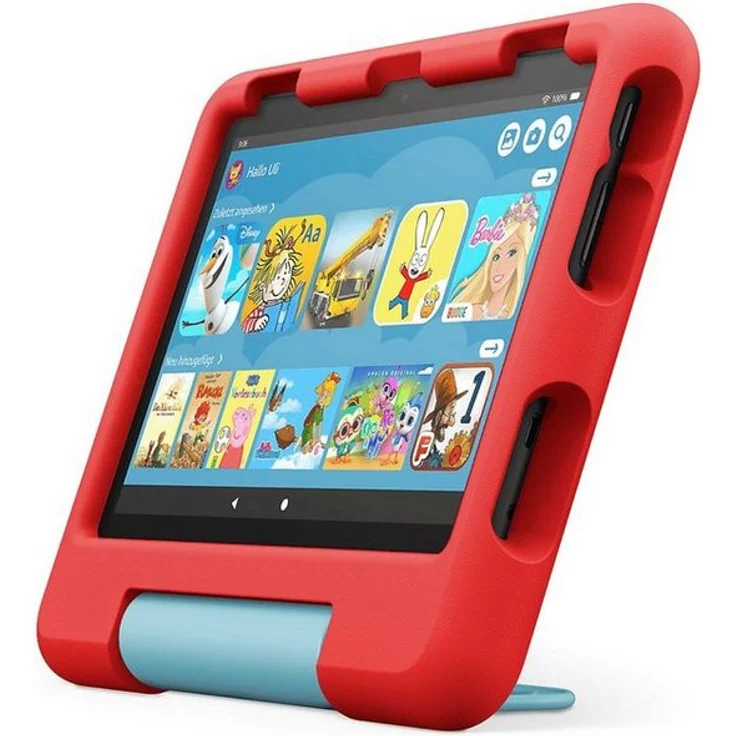 Fire Fire 7 Kids-Tablet, 7-Zoll-Display, für Kinder 16 GB Grafiktablett Tablet, Rot – Bild 1