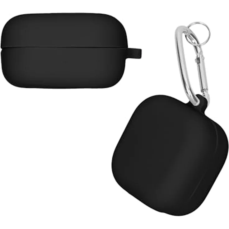 kwmobile Kopfhörer-Schutzhülle für Samsung Galaxy Buds 4 / Buds 4 Pro, TPU Silikon Case mit Karabiner, stoßfest und kratzsicher – Bild 8