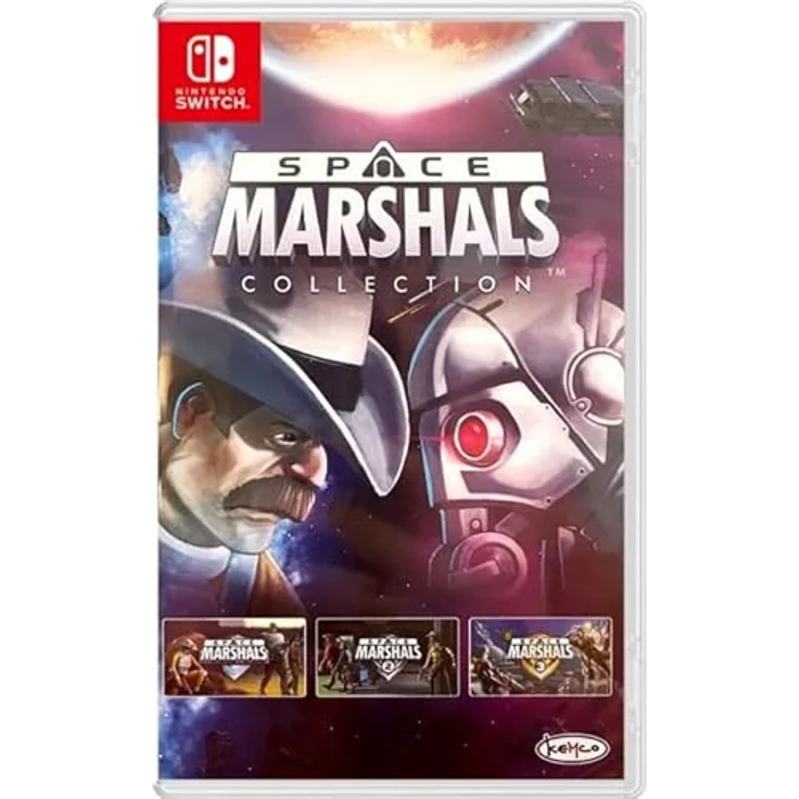 NINTENDO SWITCH Space Marshals Collection - Taktischer Top-Down-Shooter mit wunderschöner stilistischer HD-Grafik – Bild 1