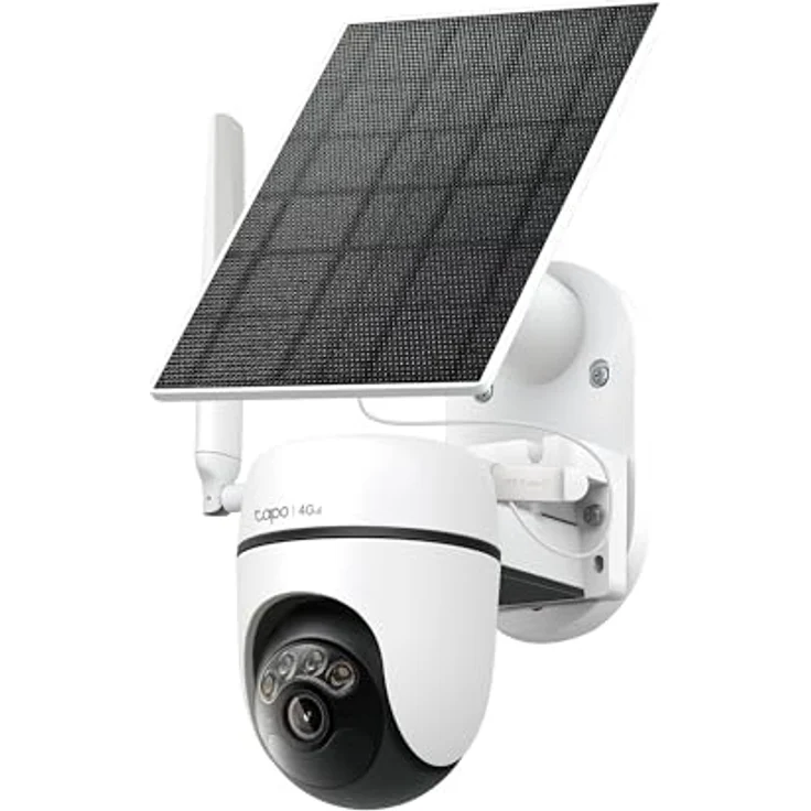 Tapo C615G KIT 4G LTE Überwachungskamera, 360° 2K-3MP Farbnachtsicht, kostenlose KI-Erkennung, 2-Wege-Audio, IP65, lokaler und Cloud Speicher – Bild 1