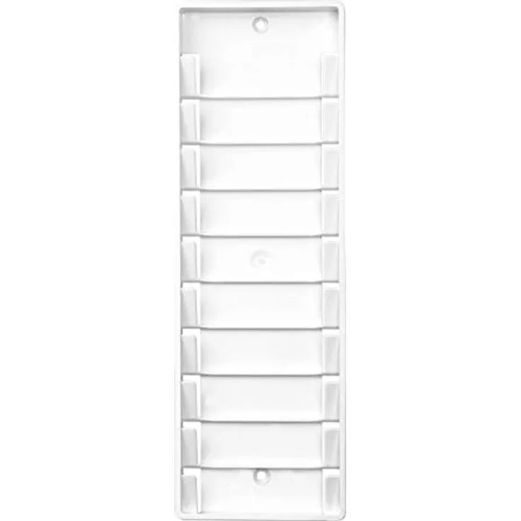 Reiner SCT timeCard Kartenhalter zur Wandmontage für 10 Chipkarten