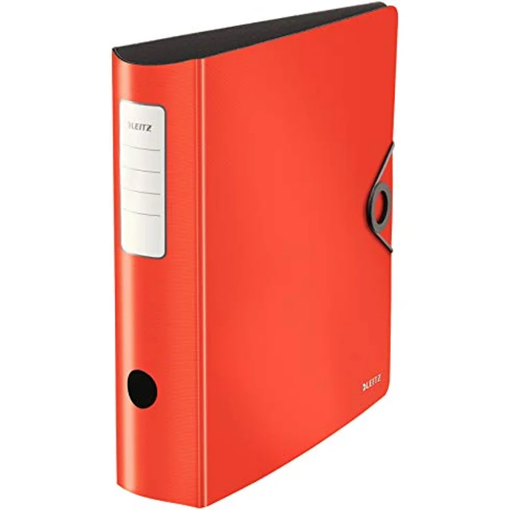LEITZ Aktenordner 180° Active Solid 1047, Ordner breit, aufgeklebtes Rückenschild, wasser- und schmutzabweisend, Polyfoam, DIN A4, blau – Bild 2