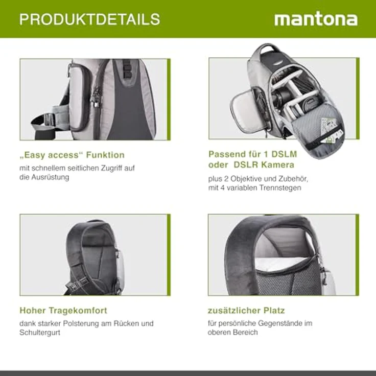 Mantona Fotorucksack 'Miami' – Bild 4