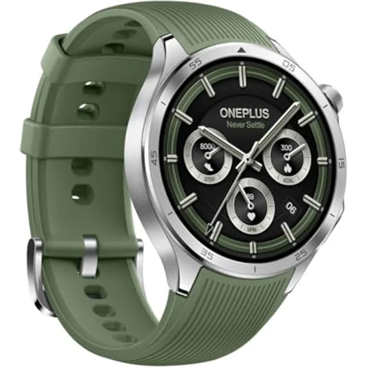 OnePlus Watch 3, 47 mm Smartwatch mit Bluetooth, grün (Emerald Titanium) – Bild 3