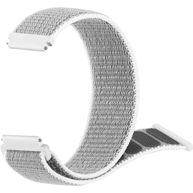 GIOPUEY Nylon Armband für Garmin Forerunner 165, 20mm Geflochtenes Sport Loop Uhrenarmband, Leicht und Atmungsaktiv, Colorful – Bild 5