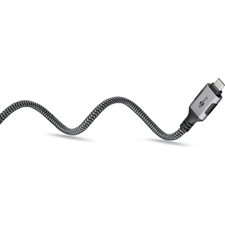 Goobay 70698 USB-C auf RJ45 Ethernet CAT 6 Kabel für stabile kabelgebundene Internetverbindung mit Router/Modem/Netzwerk Switch/Ersetzt USB auf RJ45 Adapter / 1 Gbit/s / 2 Meter – Bild 3