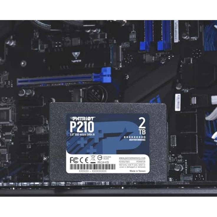 Patriot P210 - Solid-State-Disk - 2 TB - intern - 2.5 Zoll (6.4 cm) - SATA 6Gb/s (P210S2TB25) – Bild 5
