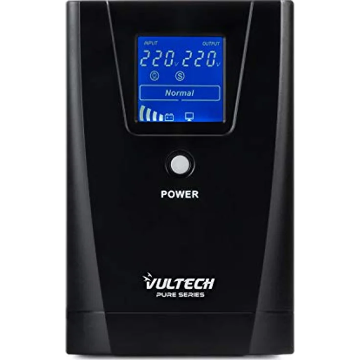 Vultech ups 1500VA Pure Line Interactive mit Sinuswelle, Reine und LCD – Bild 2