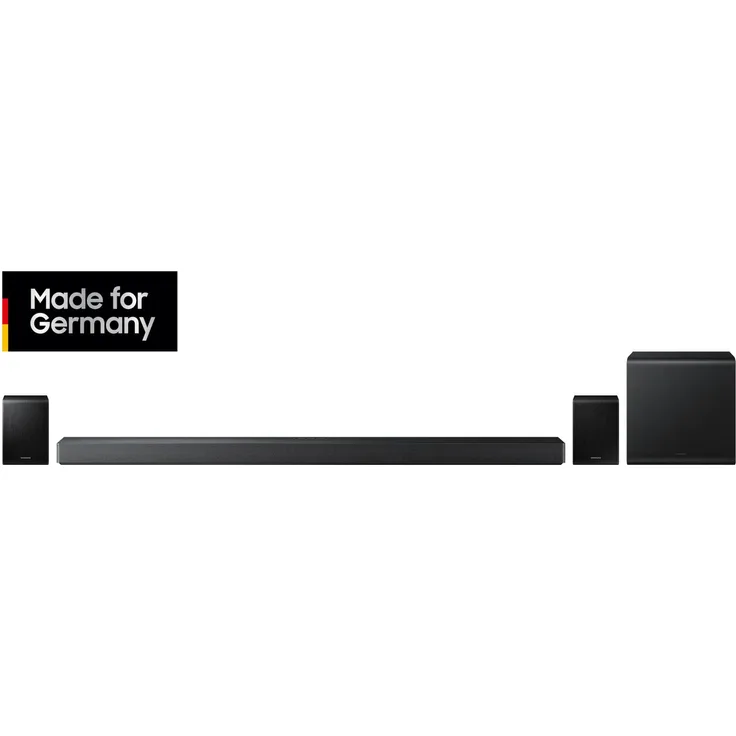 Samsung HW-QS760GF Soundbar 3.1.2 Kanäle mit Subwoofer, Schwarz - Versandkostenfrei, inkl. 50€ Sofortrabatt bis 07.07 & 75€ Cashback sichern!*