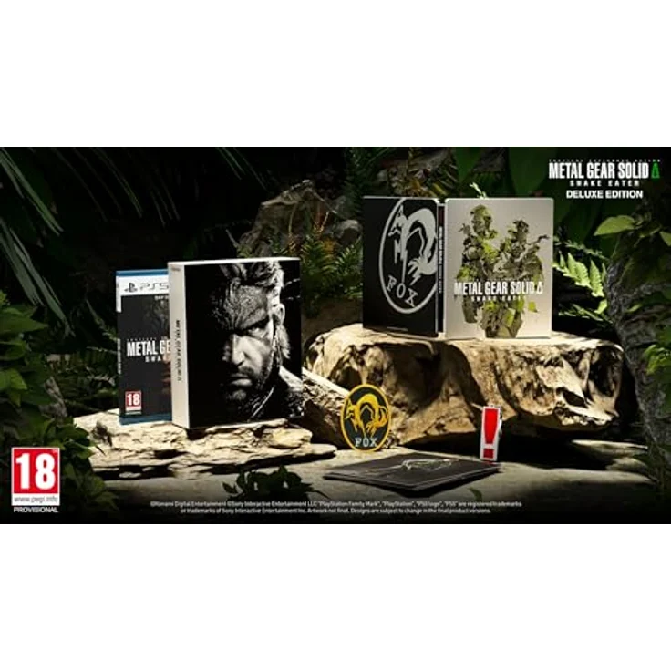 KONAMI Metal Gear Solid Delta Snake Eater Deluxe Edition - PS5, Gameplay mit Überlebensstrategien und täuschender Tarnung, 1960er Jahre Setting – Bild 2