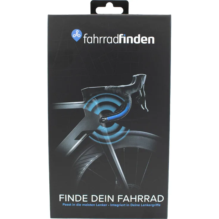 FahrradFinden Tracker, GPS-Fahrradortung mit integrierter SIM-Karte, schwarz